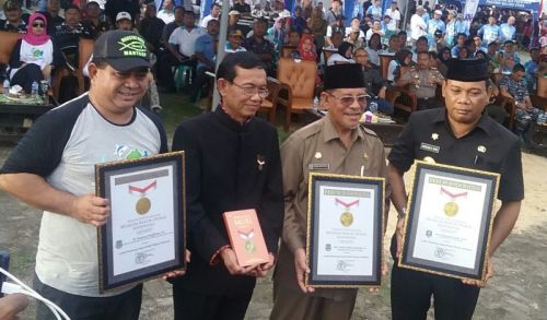 Wonderful Morotai pada Efent Fishing Morotai 2016 Berhasil Pecahkan Penghargaan Museum Rekor Dunia-Indonesia MURI
